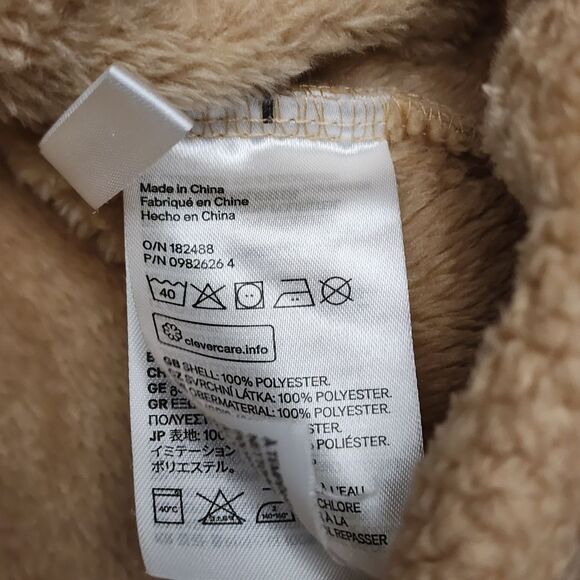 H&M Disney Chip n Dale Super Soft Plush Pile Hoodie Sweatshirt Size 6x/7 - Picture 7 of 10